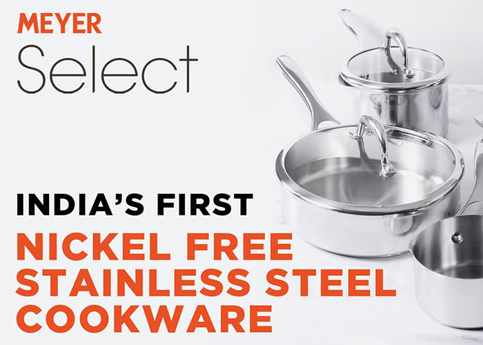 Meyer Select Entire Range  Best Nickel-Free Stainless Steel Cookware 